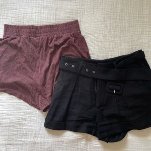 SUMMER SHORTS BUNDLE / barely worn shorts, match w any other bundle on my page